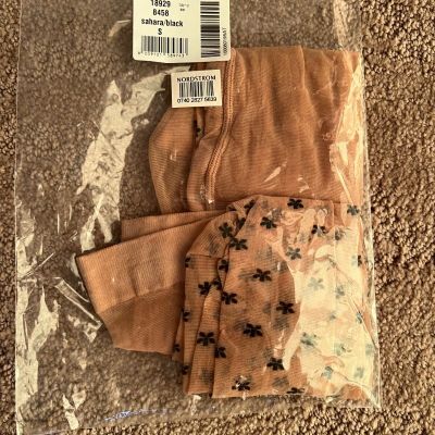 New Wolford 18929 Tights Sahara/Black size S